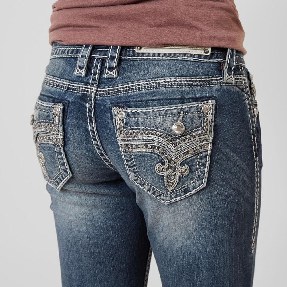Rock Revival Women's Dark Blue Skinny Jeans